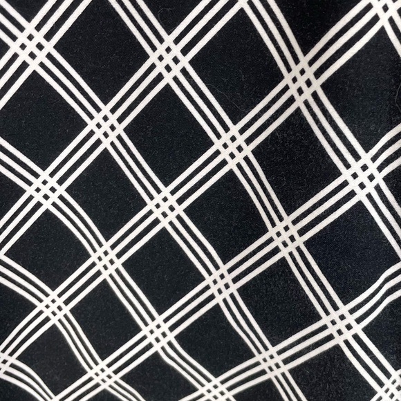 Express Columnist Pants Black and White Check Print Womens Size 6 Buiness Casual - Picture 7 of 7